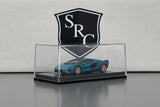 Lamborghini Sian FKP 37 Blue Uranus - PosterCars 1:64 Diecast