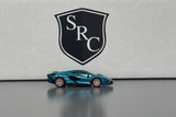 Lamborghini Sian FKP 37 Blue Uranus - PosterCars 1:64 Diecast