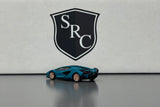 Lamborghini Sian FKP 37 Blue Uranus - PosterCars 1:64 Diecast