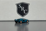 Lamborghini Sian FKP 37 Blue Uranus - PosterCars 1:64 Diecast