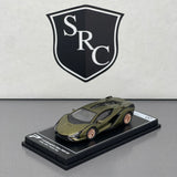 Lamborghini Sian FKP 37 Verde Gea - PosterCars 1:64 Diecast