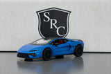Lamborghini Temerario Blue - Kinsmart 1:38 Diecast