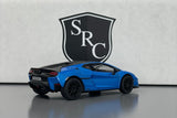 Lamborghini Temerario Blue - Kinsmart 1:38 Diecast