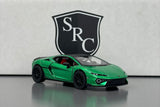 Lamborghini Temerario Green - Kinsmart 1:38 Diecast