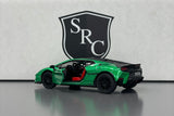 Lamborghini Temerario Green - Kinsmart 1:38 Diecast