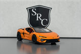 Lamborghini Temerario Orange - Kinsmart 1:38 Diecast