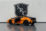Lamborghini Temerario Orange - Kinsmart 1:38 Diecast