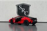 Lamborghini Temerario Red - Kinsmart 1:38 Diecast