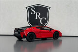 Lamborghini Temerario Red - Kinsmart 1:38 Diecast
