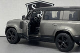 Land Rover Defender 110 Grey - Bburago 1:24 Diecast