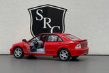 Lexus IS 300 Red - Kinsmart 1:36 Diecast