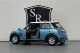 MINI Cooper S Blue - Kinsmart 1:28 Diecast