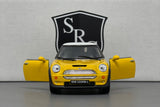 MINI Cooper S Yellow - Kinsmart 1:28 Diecast