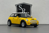 MINI Cooper S Yellow - Kinsmart 1:28 Diecast