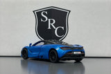 McLaren 720S Blue - Kinsmart 1:36 Diecast