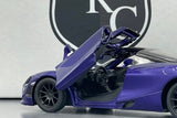 McLaren 720S Purple - Kinsmart 1:36 Diecast