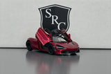 McLaren 720S Red - Kinsmart 1:36 Diecast