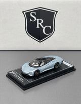 McLaren Speedtail Speedtail Silver - PosterCars 1:64 Diecast