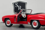 Mercedes-Benz 190SL Convertible Red - Welly 1:24 Diecast