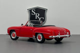 Mercedes-Benz 190SL Convertible Red - Welly 1:24 Diecast