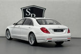 Mercedes-Benz S Class White - Welly 1:24 Diecast