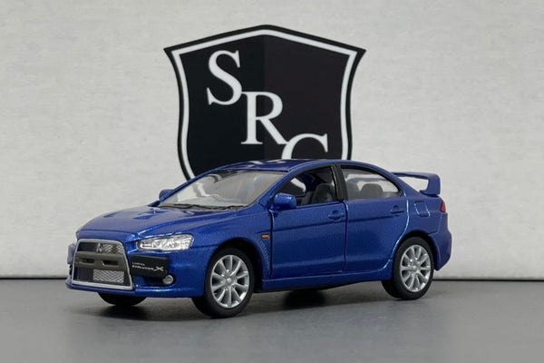Mitsubishi Lancer Evolution X - Blue - Kinsmart 1:36 Diecast