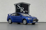 Mitsubishi Lancer Evolution X Blue - Kinsmart 1:36 Diecast