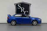 Mitsubishi Lancer Evolution X Blue - Kinsmart 1:36 Diecast