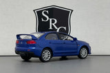 Mitsubishi Lancer Evolution X Blue - Kinsmart 1:36 Diecast