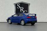 Mitsubishi Lancer Evolution X Blue - Kinsmart 1:36 Diecast