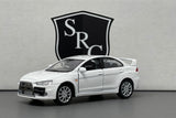 Mitsubishi Lancer Evolution X White - Kinsmart 1:36 Diecast
