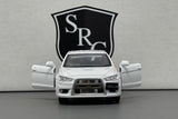 Mitsubishi Lancer Evolution X White - Kinsmart 1:36 Diecast