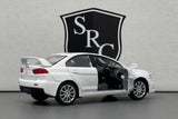 Mitsubishi Lancer Evolution X White - Kinsmart 1:36 Diecast