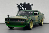 Nissan Skyline 2000GT-R Green - Maisto 1:24 Diecast