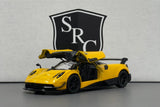 Pagani Huayra BC Yellow - Kinsmart 1:38 Diecast