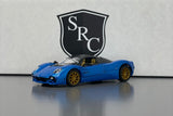 Pagani Utopia Coupe Blue - Kinsmart 1:36 Diecast