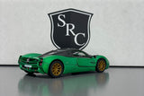 Pagani Utopia Coupe Green - Kinsmart 1:36 Diecast