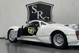 Pagani Zonda C12 White - Motormax 1:24 Diecast