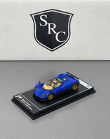 Pagani Zonda F Argentina Blue - PosterCars 1:64 Diecast