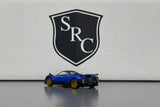 Pagani Zonda F Argentina Blue - PosterCars 1:64 Diecast