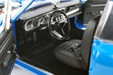 Plymouth Hemi Barracuda Street Fighter Hardtop Petty Blue/Black - Acme 1:18 Diecast