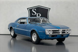 Pontiac Firebird Blue - Welly 1:24 Diecast
