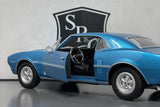 Pontiac Firebird Blue - Welly 1:24 Diecast