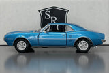 Pontiac Firebird Blue - Welly 1:24 Diecast