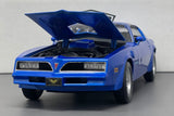 Pontiac Firebird Trans Am Blue - Maisto 1:18 Diecast