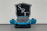 Porsche 911 GT2 RS (991) Blue - Kinsmart 1:36 Diecast