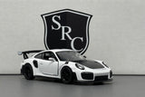 Porsche 911 GT2 RS (991) White - Kinsmart 1:36 Diecast