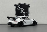 Porsche 911 GT2 RS (991) White - Kinsmart 1:36 Diecast
