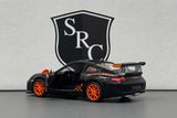 Porsche 911 GT3 RS 997 Black - Kinsmart 1:36 Diecast