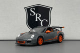 Porsche 911 GT3 RS 997 Grey - Kinsmart 1:36 Diecast